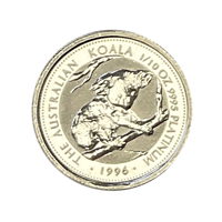 1/10 Oz Platinum Nugget Koala 1996