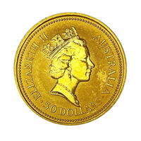 1/2 Oz 1991 Gold Australian Nugget