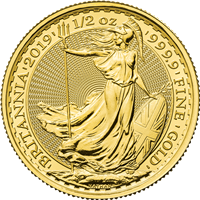 1/2 Oz Gold Britannia 2019