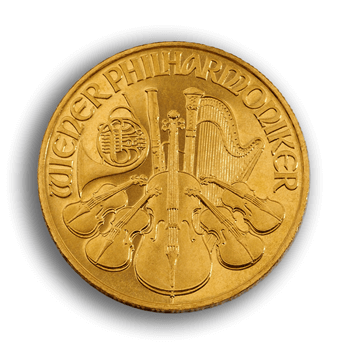 1/4 Oz Austrian Philharmonic Gold Coin