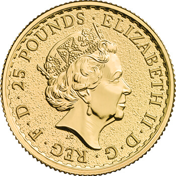 1/4 Oz Gold Britannia Mixed Dates 