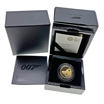 1/4 Oz James Bond 2020 Gold Proof Coin