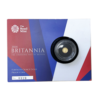 1/40 Oz Gold Britannia 2014