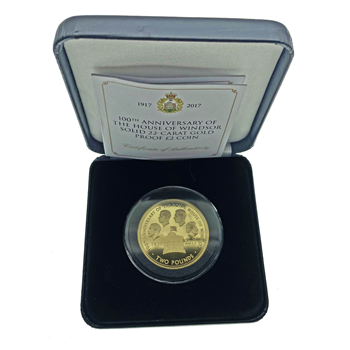 1917 – 2017 Gold Proof £2 Coin