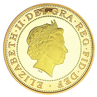 £2 Gold Coin 2001