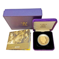 2006 Proof Gold Five Crown Eightieth Birthday