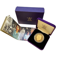 2006 Proof Gold Five Crown Eightieth Birthday