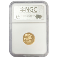 2008 Gold Half Sovereign -  Graded PF69