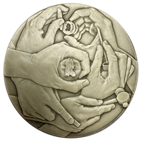 2010 The Royal Mint Silver Medal 