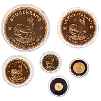 2017 Anniversary 6 coin set