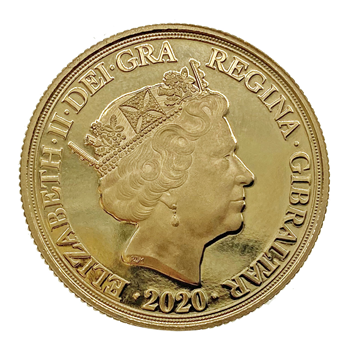 2020 Gold Two Pound Sovereign Commemorative 