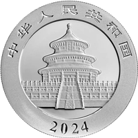 30g Silver Chinese Panda Coin 2024