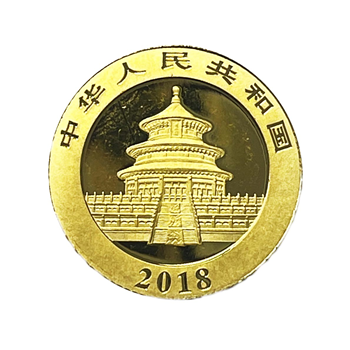 3g Gold Chinese Panda Coin