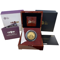 5 Oz Gold Proof Coin - Longest Reigning Monarch