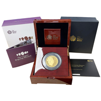 5 Oz Gold Proof Coin - Longest Reigning Monarch