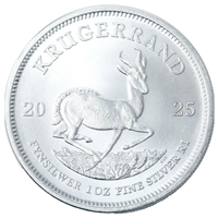 2025 Silver Krugerrand 1 Oz - 25 Coin Tube