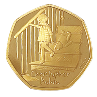 Loose Fifty Pence Christopher Robin 2020