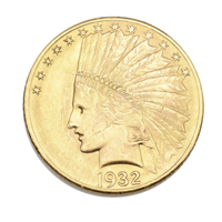 American $10 Gold Eagle Indian Head