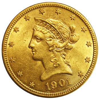 American $10 Gold Eagle Liberty Head