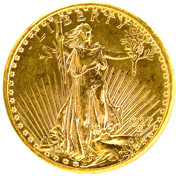 1 Oz US $20 Gold Eagle St. Gaudens Lady