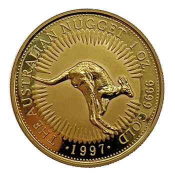 1 Oz Gold Australian Nugget 1997