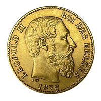 Belgium 20 Franc Gold Coin