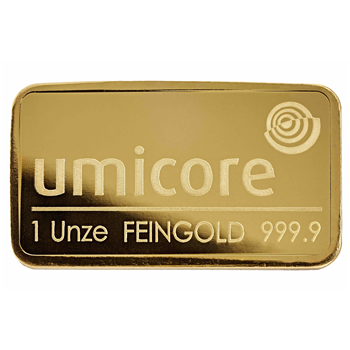 Best Value 1 Oz Gold Bar Umicore