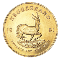 Best Value 1 Oz Gold Krugerrand ( Mixed Years ) 