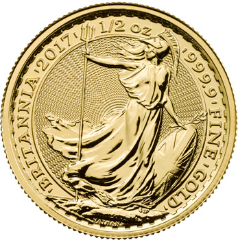 Best Value 1/2 Oz Gold Britannia - 24ct version 