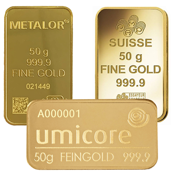 Best Value 50g Gold Bar