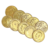 Best Value Gold Half Sovereign - 10 Coin Bundle