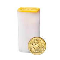 Best Value Gold Sovereign - 25 Coins in Tube 