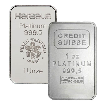 Best Value Platinum 1 Oz Bar 