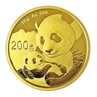 15g Chinese Panda Gold Coin