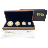 Britannia 4 Coin Box Set