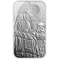 1 Oz Star Wars™ Dark Side Silver Bar