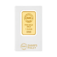 Certified 1 Oz Gold Bar Sharps Pixley