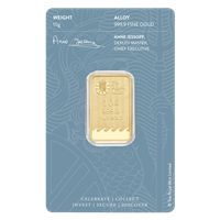 Certified 10g Gold Bar Royal Mint Britannia Bar