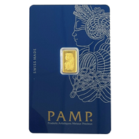 Certified 1g Gold Bar PAMP Suisse