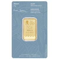 Certified 20g Gold Bar Royal Mint Britannia Bar