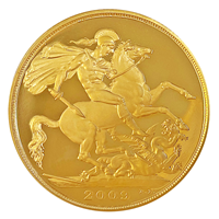 Gold Double Sovereign 2009 Loose Proof 