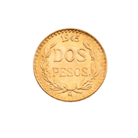 Mexican Dos Pesos Gold Coin