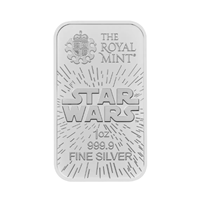 1 Oz Bar Star Wars Light Side ( Skywalker) 