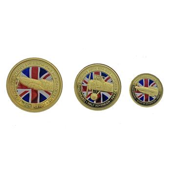 Defending Britain’s Skies – Gold 3 coin set 