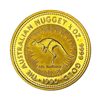 1/2 Oz 1990 Gold Australian Nugget