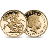 Gold Proof Sovereign 2004