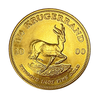 1/4 Oz Gold Krugerrand 2000
