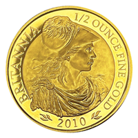 Best Value 1/2 Oz Gold Britannia - 22ct version 