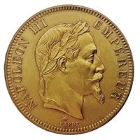 French 100 Francs Gold Coin