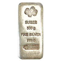 PAMP Suisse 500g Silver Bar